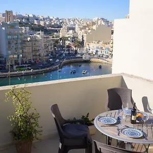 Appartamento Stylish Saint Julians 1 Bedroom Penthouse With Terrace In The Centre With Seaview, San Giuliano
